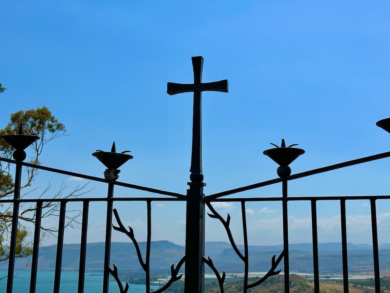Mt. of Beatitudes May 23 Israel Tour John DeLancey