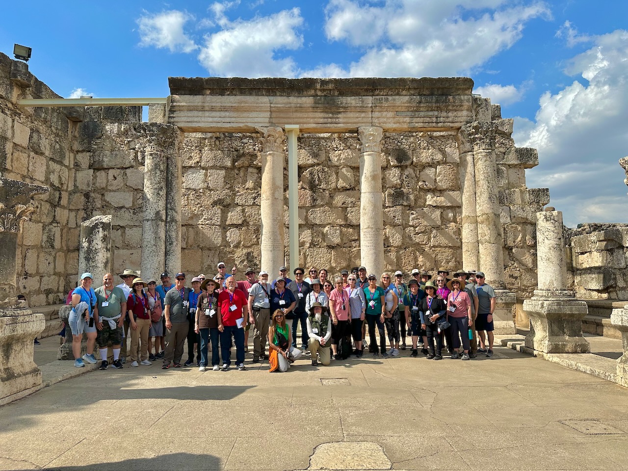 Capernaum May 23 Israel Tour John DeLancey