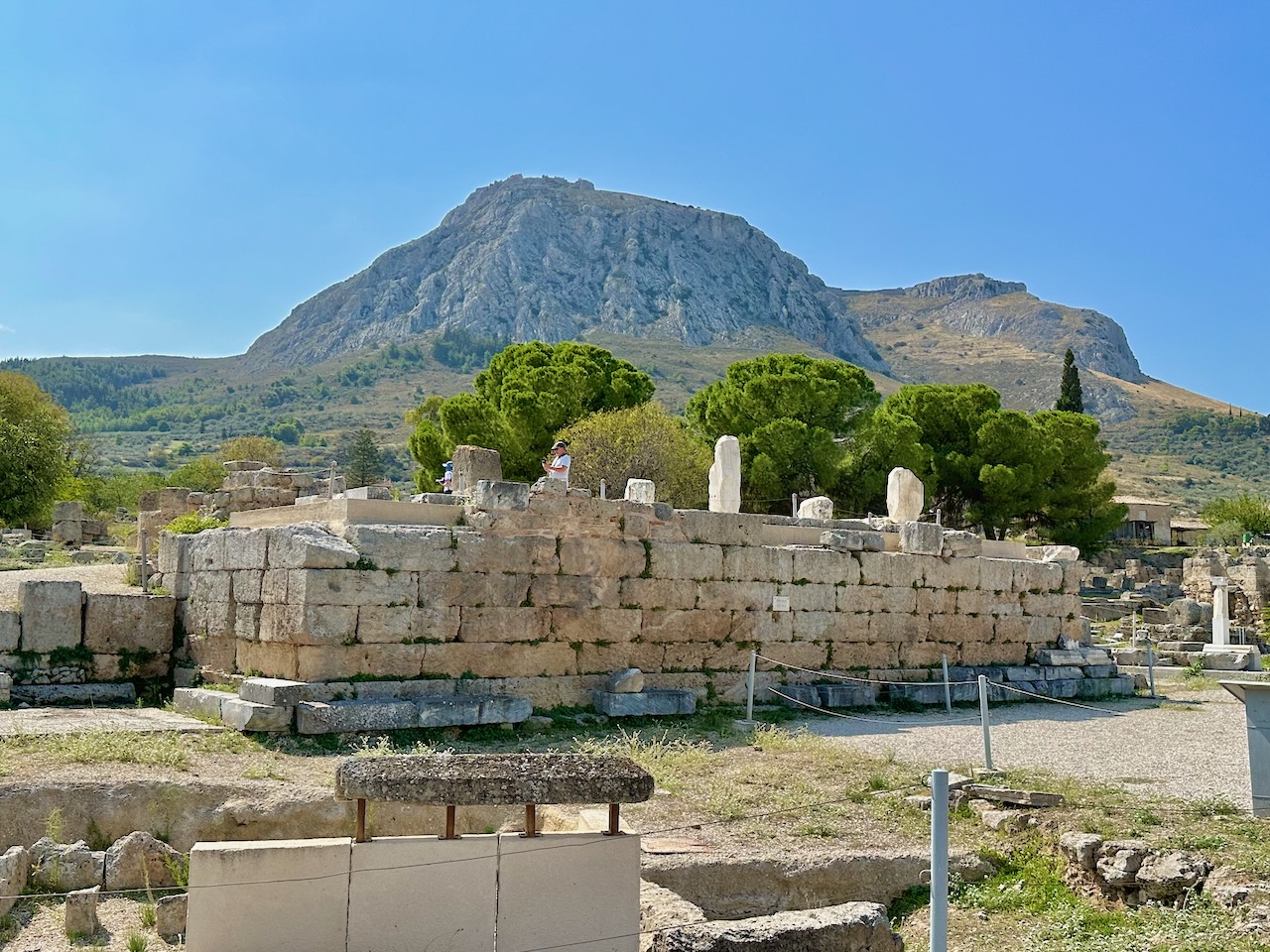 Corinth Bema 2023 Greece Tour John DeLancey