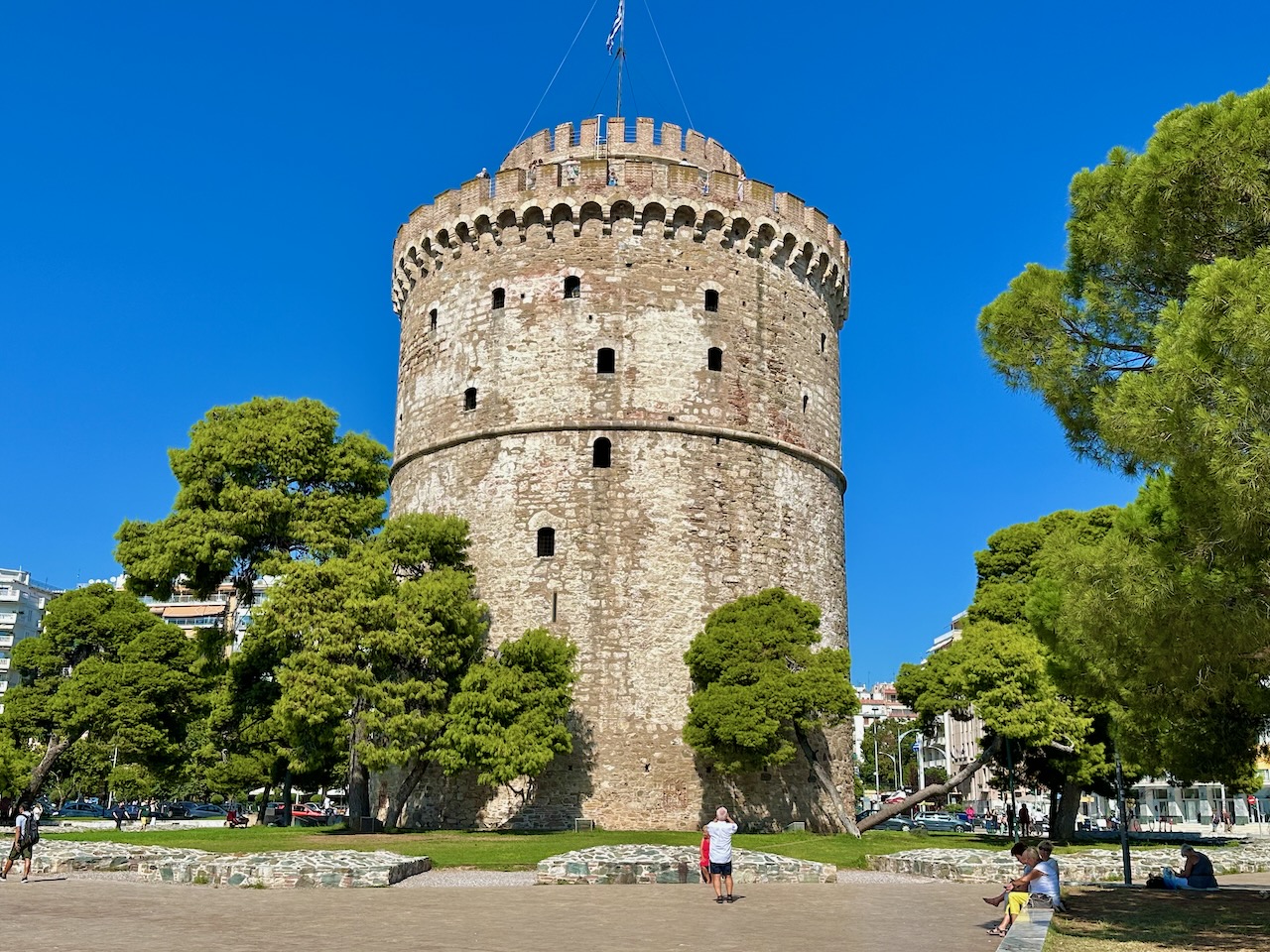Thessaloniki White Tower Greece Tour 2023 John DeLancey