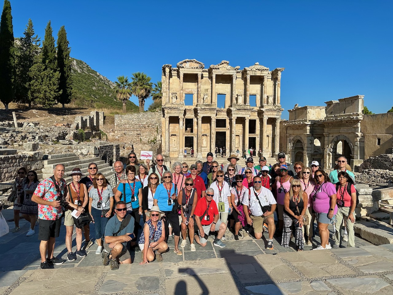 Ephesus Group 2023 Greece Tour John DeLancey<br />

