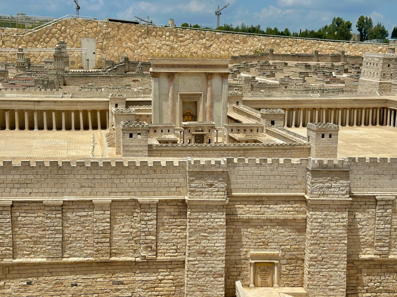 Israel Museum Jerusalem Model May 2024 Israel Tour John DeLancey