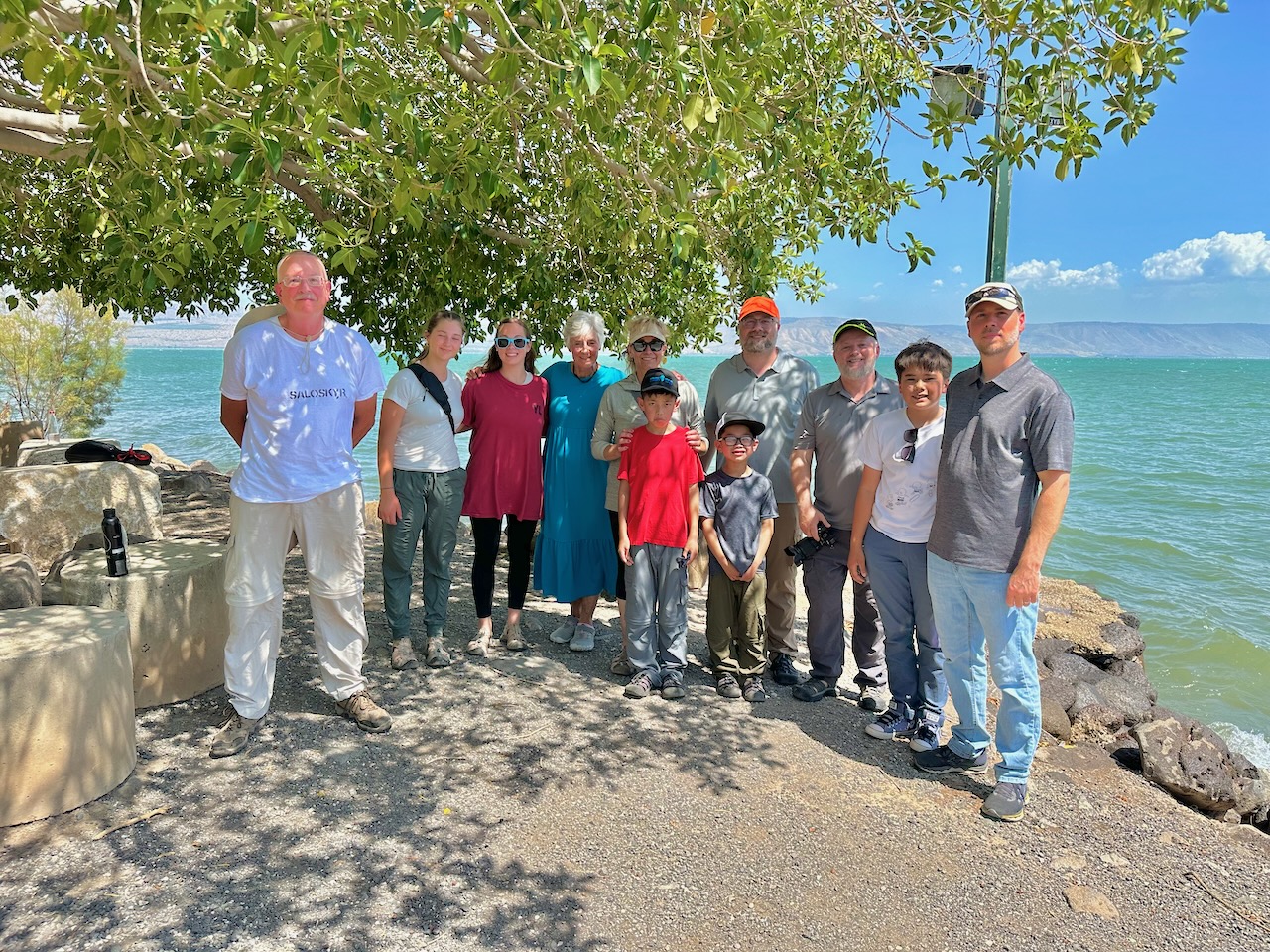 Sea of Galilee June 2024 Israel Tour John DeLancey