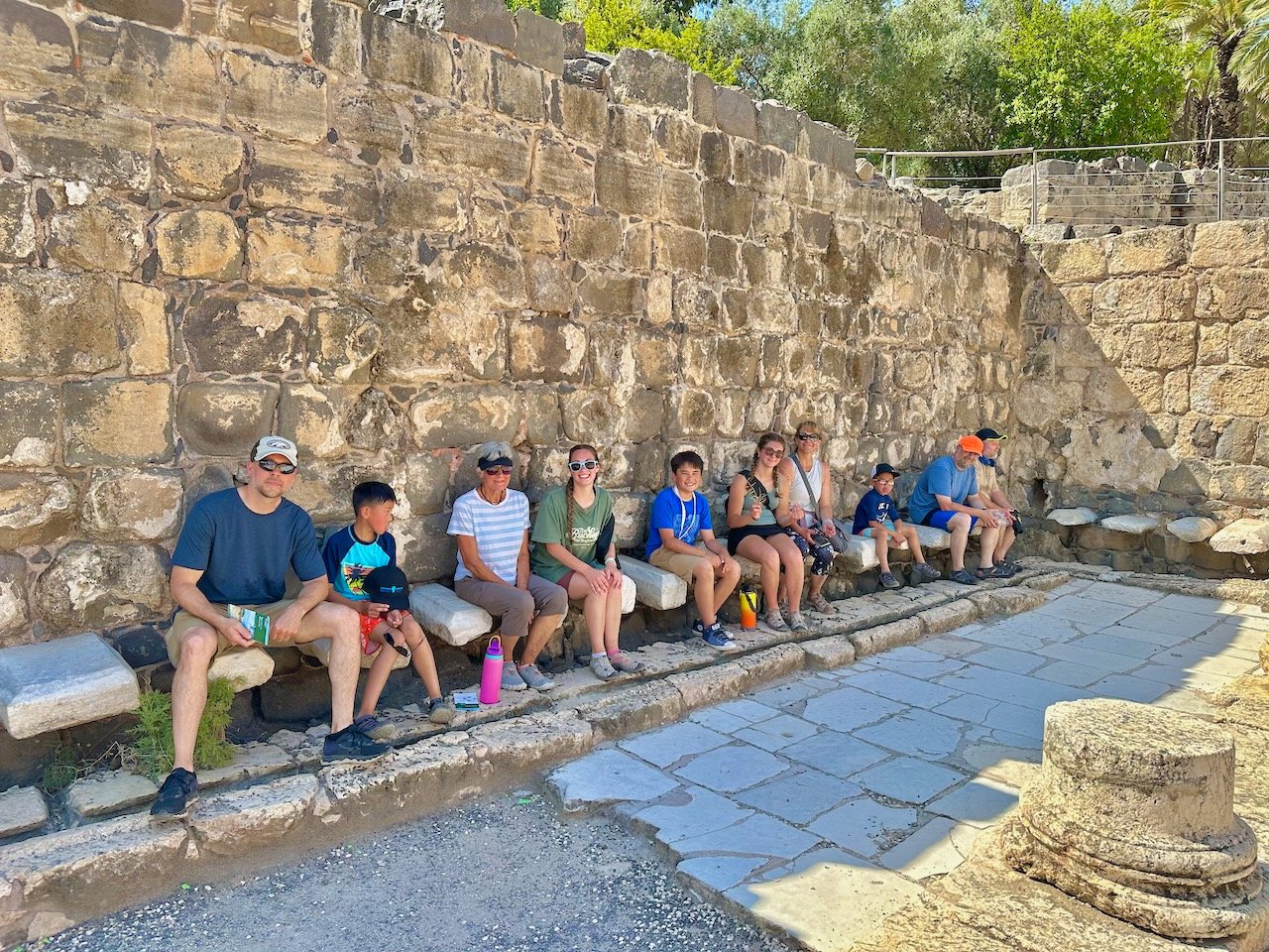 Beth Shean June 2024 Israel trip John DeLancey