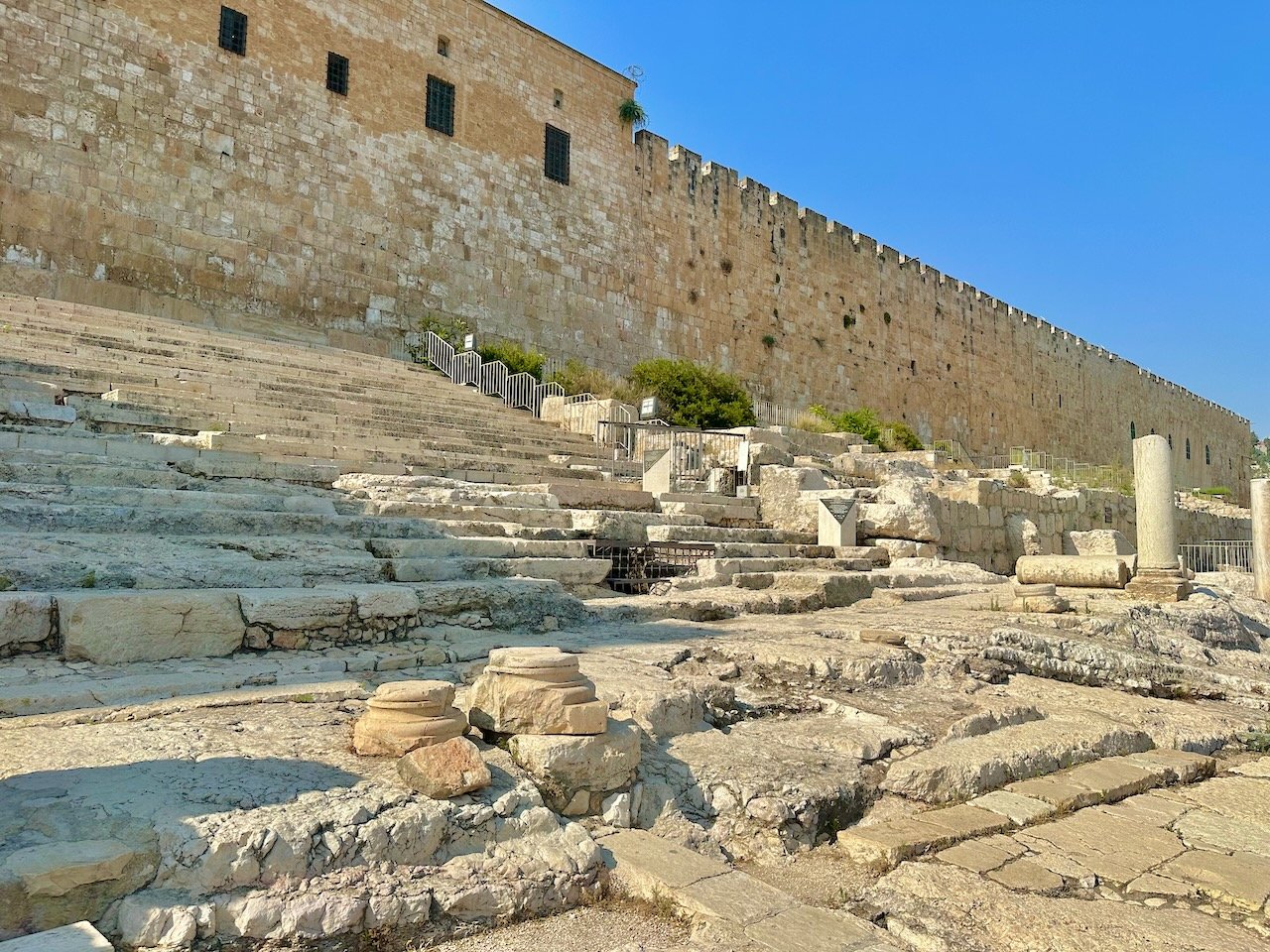 Temple Steps Jerusalem June 2024 Israel Tour John DeLancey