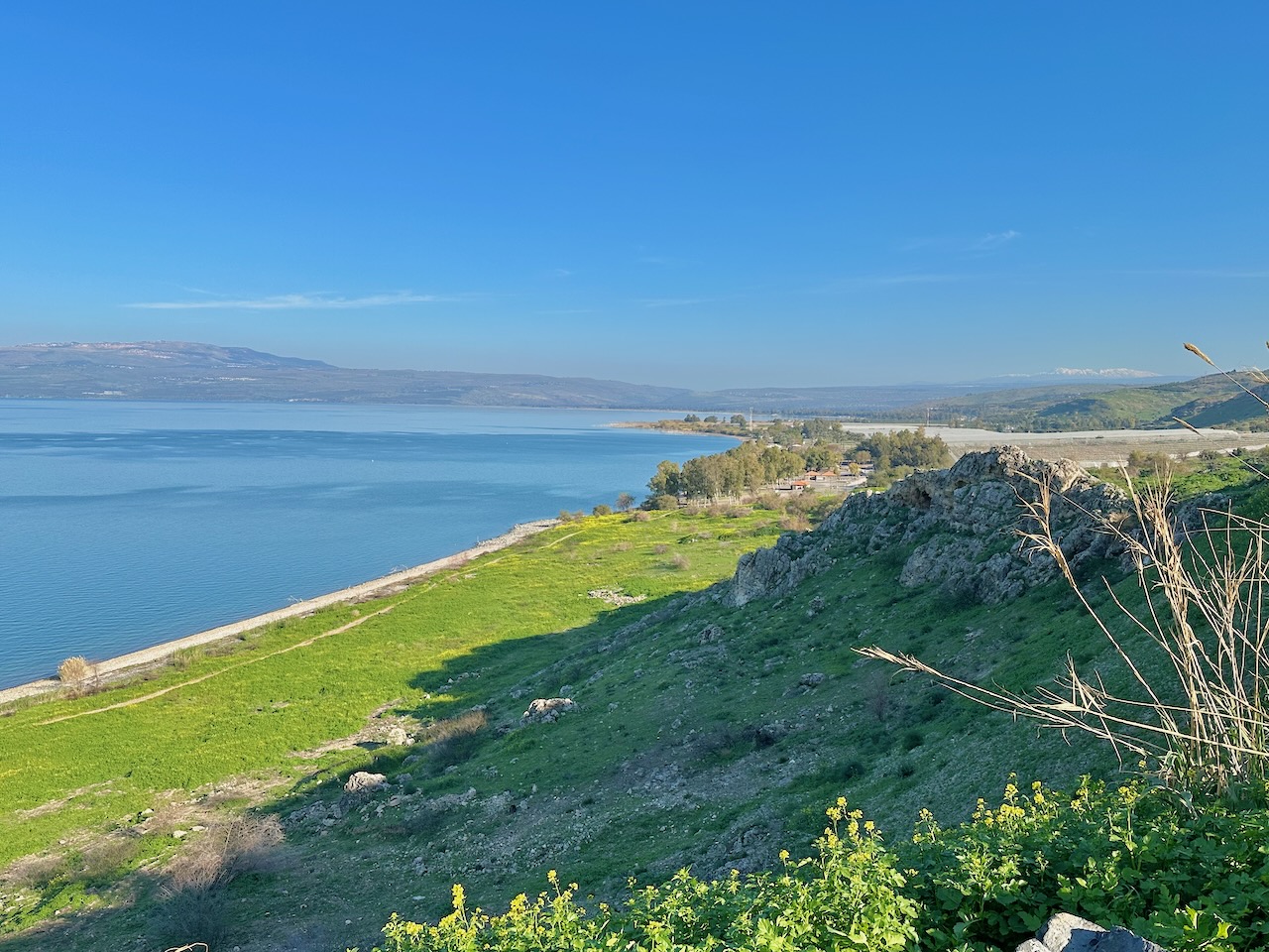 Sea of Galilee Cliff Feb-March 2025 Israel Tour John DeLancey Sea of Galilee Cliff Feb-March 2025 Israel Tour John DeLancey