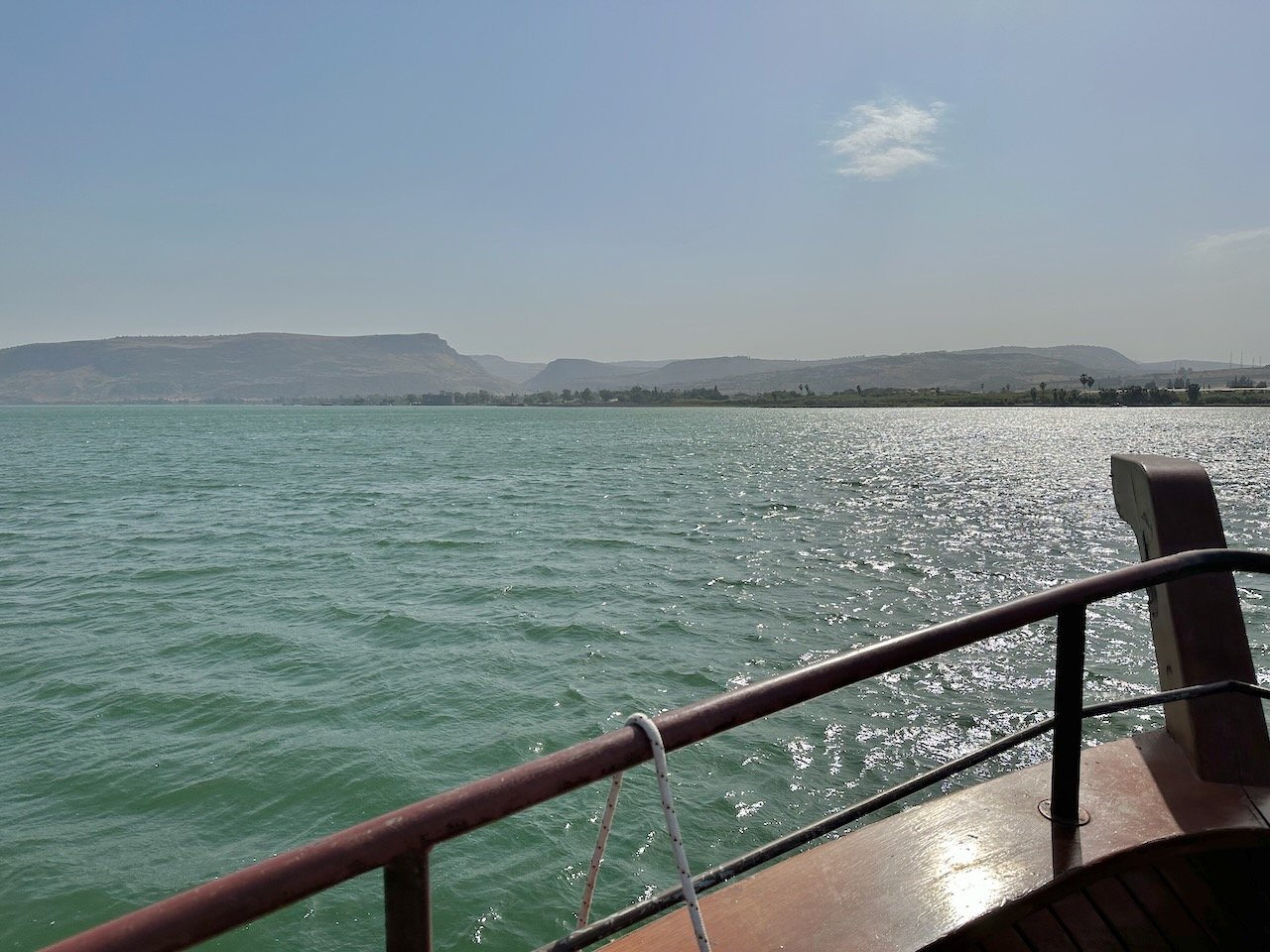 Sea of Galilee boat ride April-May 2025 Israel Tour John DeLancey Sea of Galilee boat ride April-May 2025 Israel Tour John DeLancey