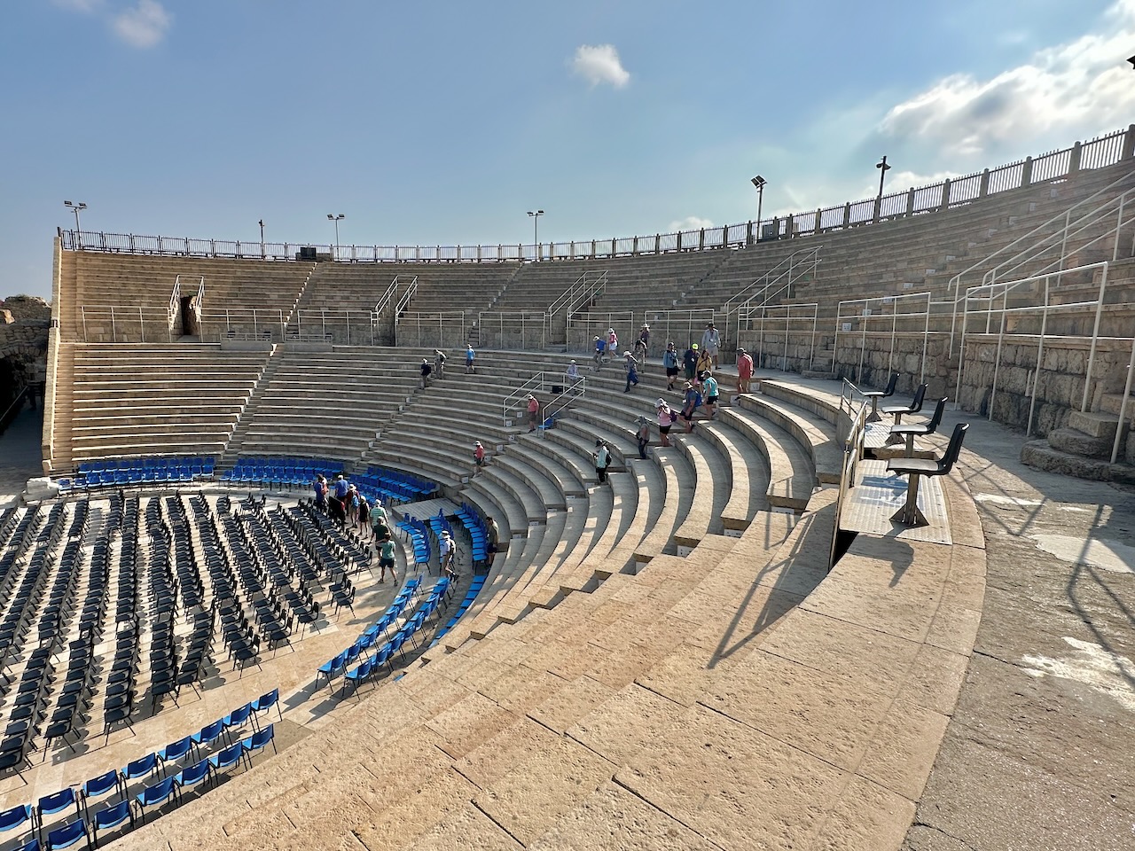 Caesarea Sept 2025 Israel Tour John DeLancey