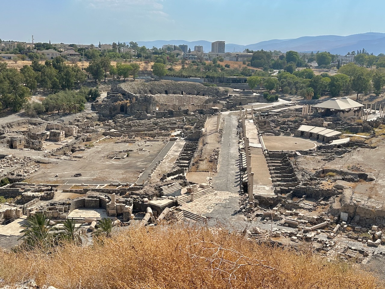 Beth Shean Sept 2025 Israel Tour John DeLancey