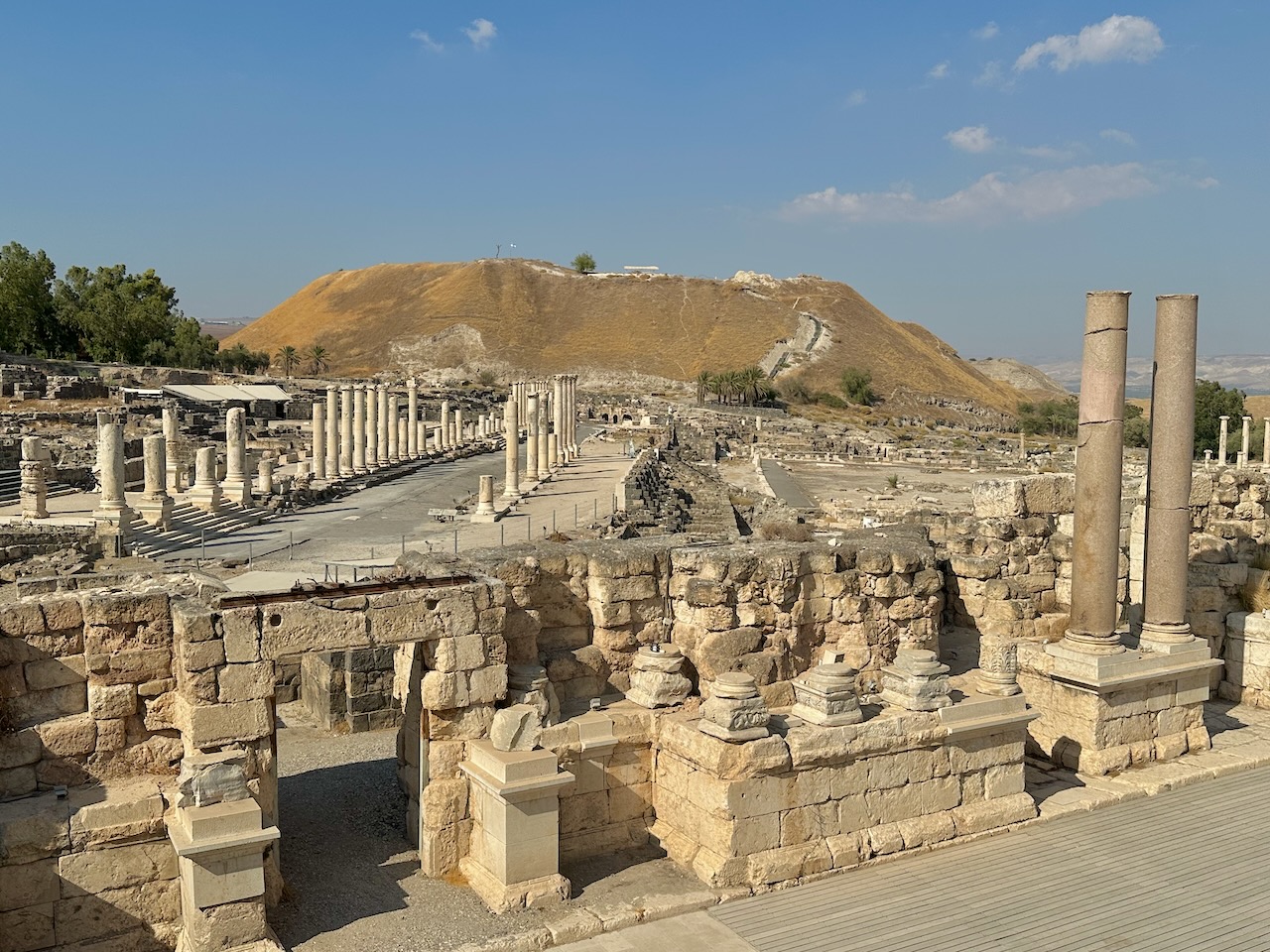 Beth Shean Sept 2025 Israel Tour John DeLancey