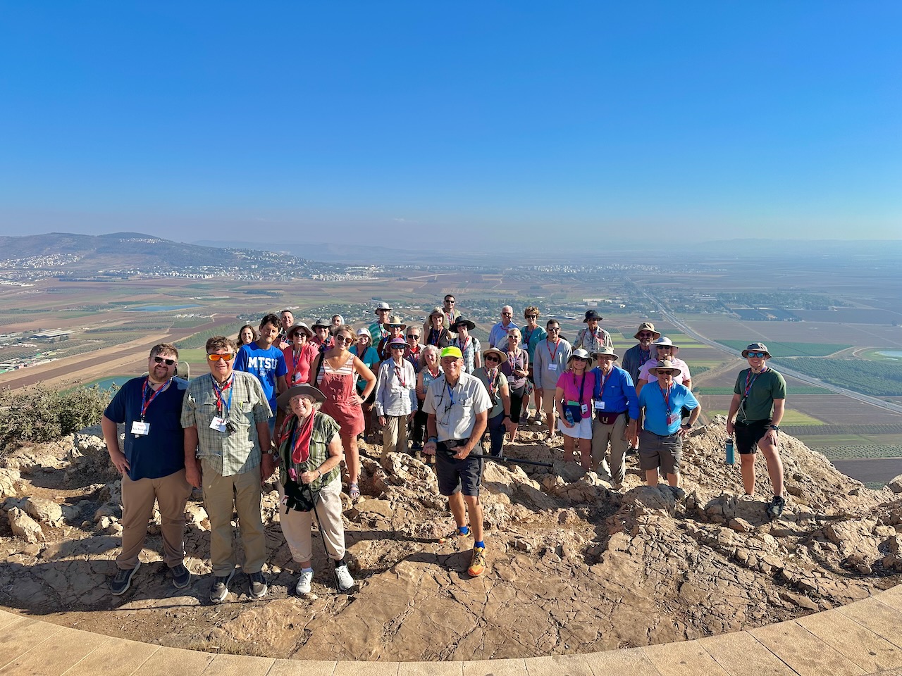 Precipice of Nazareth Sept 2025 Israel Tour John DeLancey