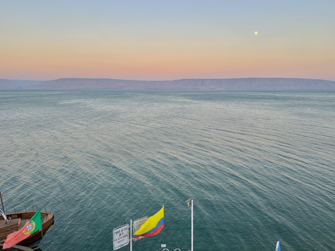 Sea of Galilee Sept 2025 Israel Tour John DeLancey