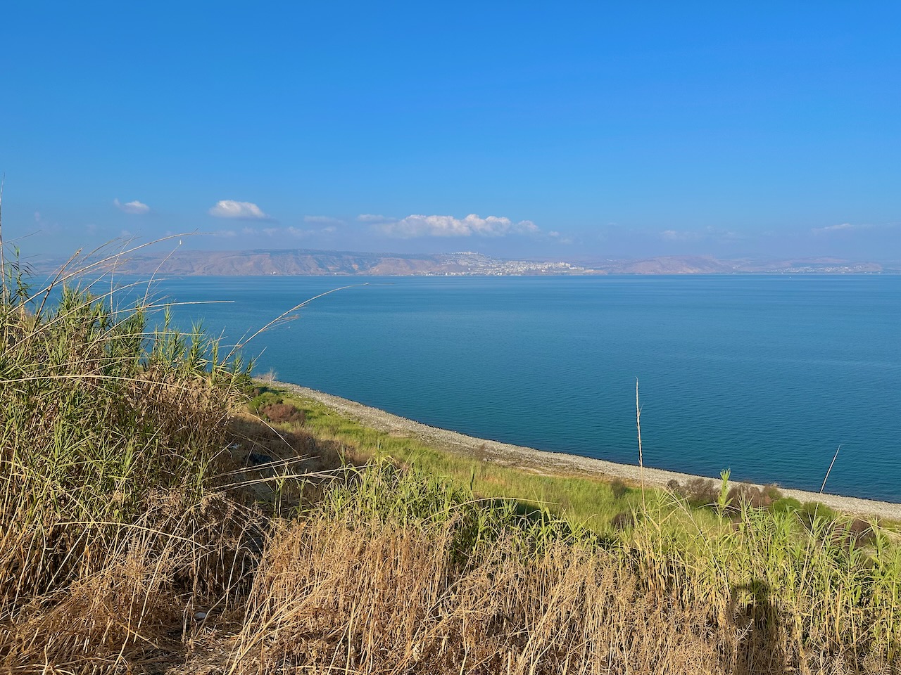 Sea of Galilee East Side Sept 2025 Israel Tour John DeLancey