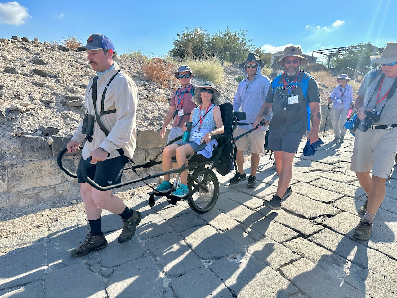 Rosie Hippos Sept 2025 Israel Tour John DeLancey