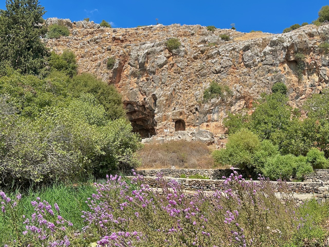 Caesarea Philippi Sept 2025 Israel Tour John DeLancey