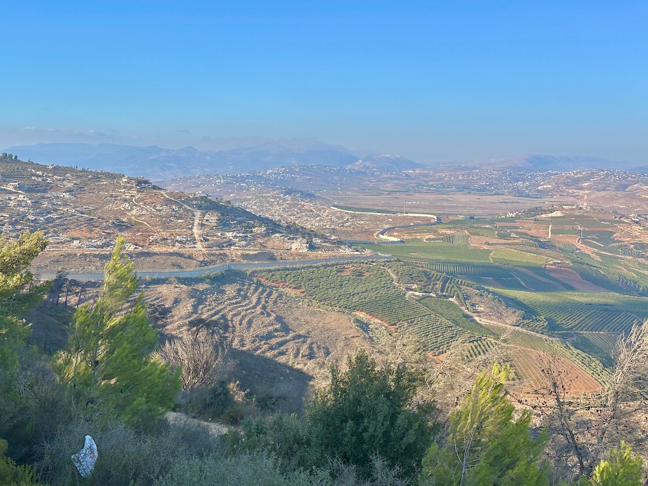 Misgav Am Lebanon Border Place Sept 2025 Israel Tour John DeLancey