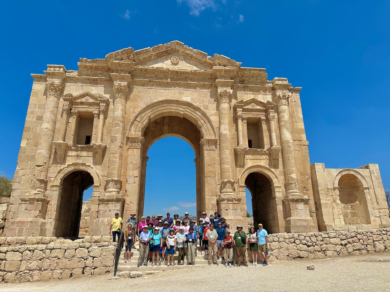 Jerash Jordan Sept 2025 Jordan Tour John DeLancey