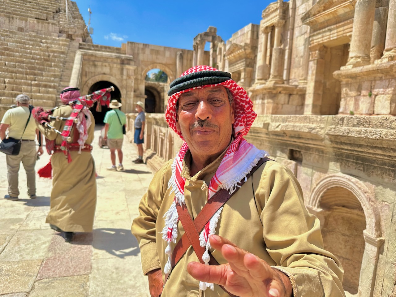 Jerash Jordan Sept 2025 Jordan Tour John DeLancey