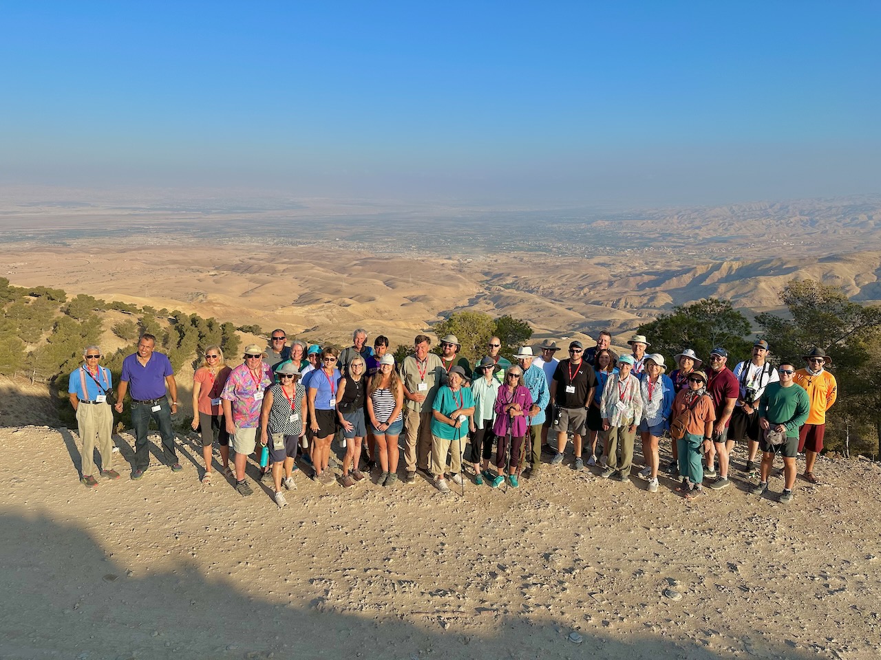 Mt. Nebo Sept 2025 Israel-Jordan Tour John DeLancey