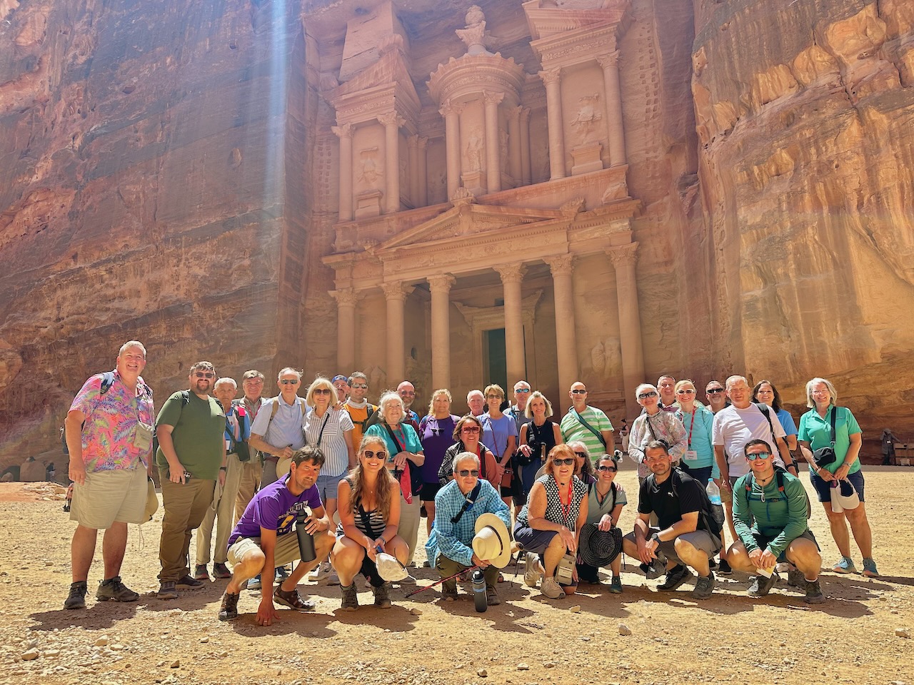 Petra Sept 2025 Israel-Jordan Tour John DeLancey