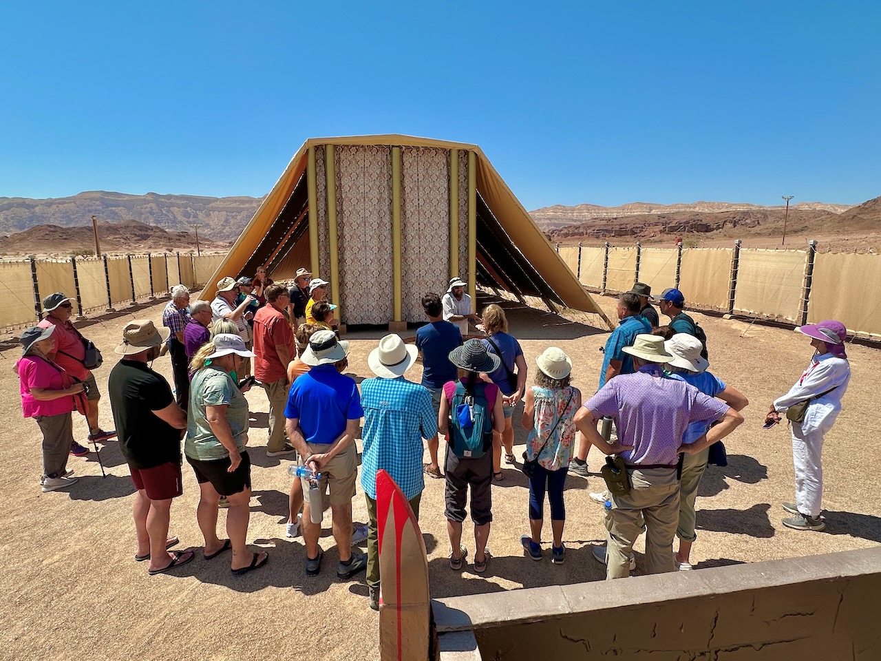 Timnah Tabernacle Sept 2025 Israel-Jordan Tour John DeLancey
