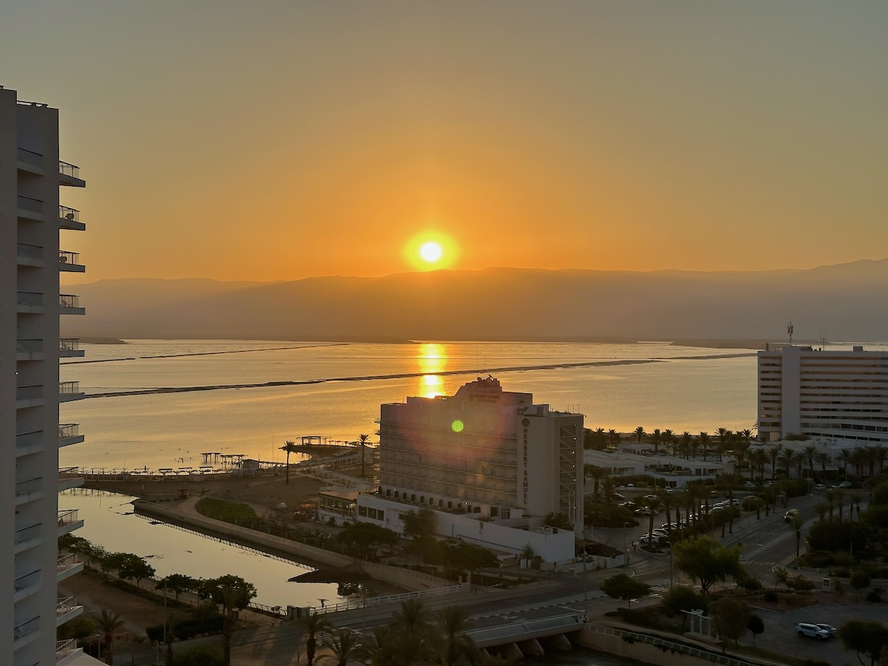 Sunrise Dead Sea Sept 2025 Israel Tour John DeLancey