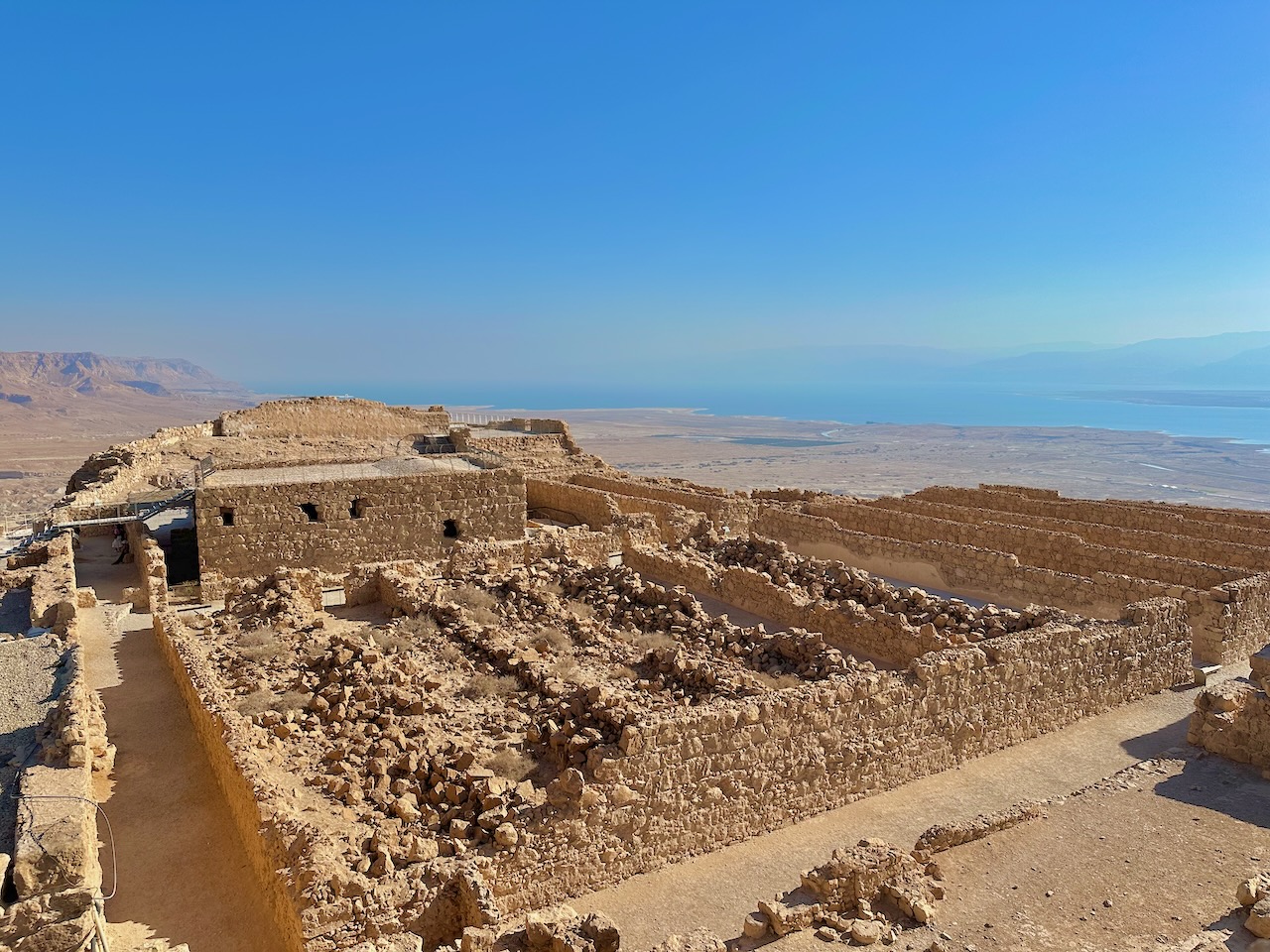 Masada Sept 2025 Israel Tour John DeLancey