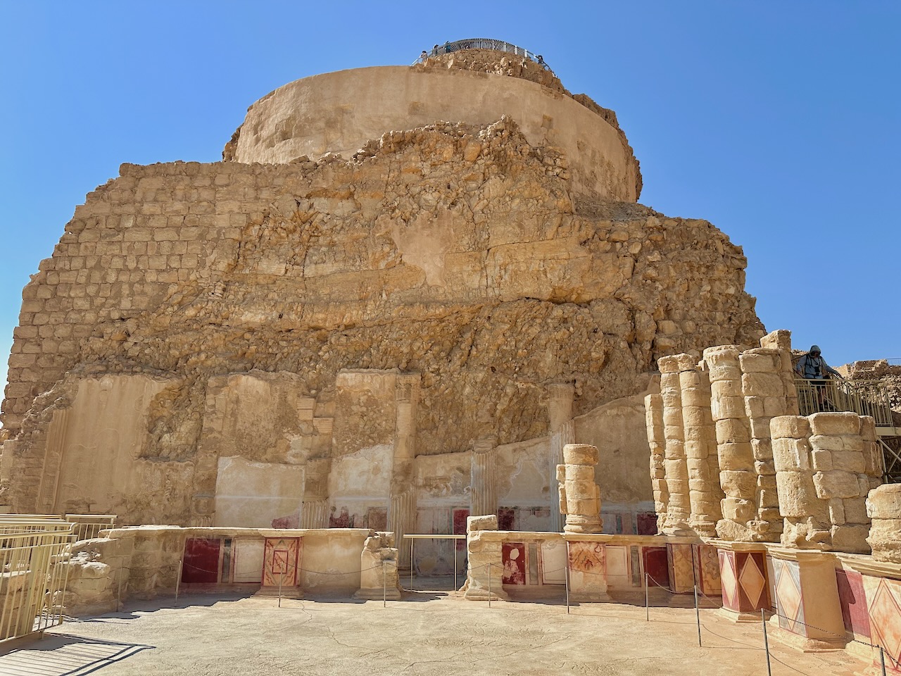 Masada Sept 2025 Israel Tour John DeLancey