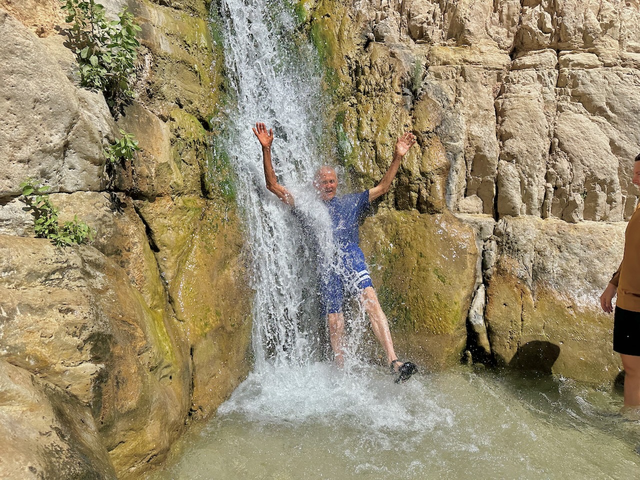 Ein Gedi Sept 2025 Israel Tour John DeLancey