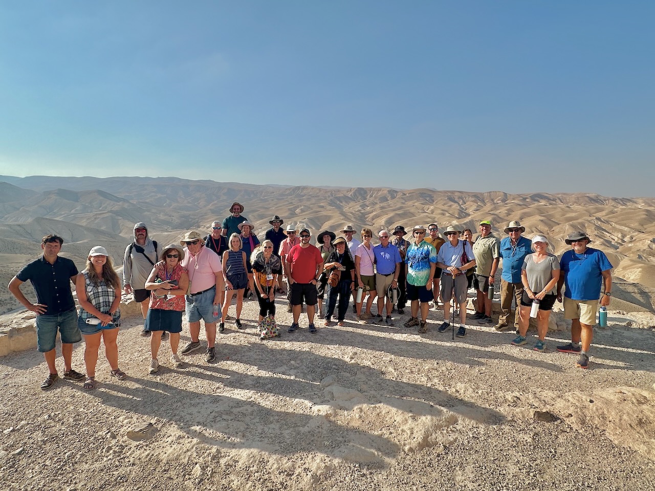 Wadi Qelt Sept 2025 Israel Tour John DeLancey
