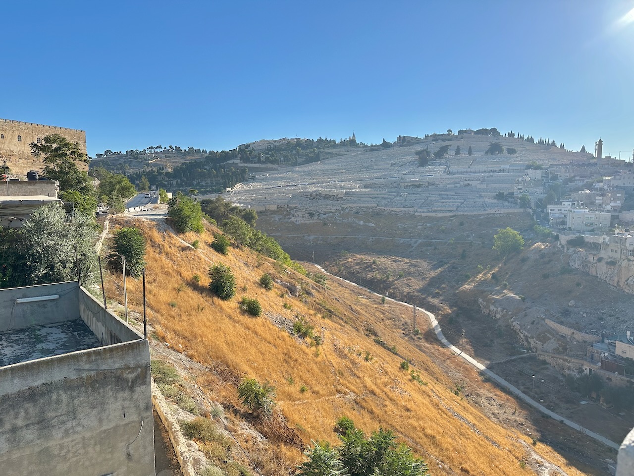 City of David Mt. Olives Sept 2025 Israel - Jordan Tour John DeLancey