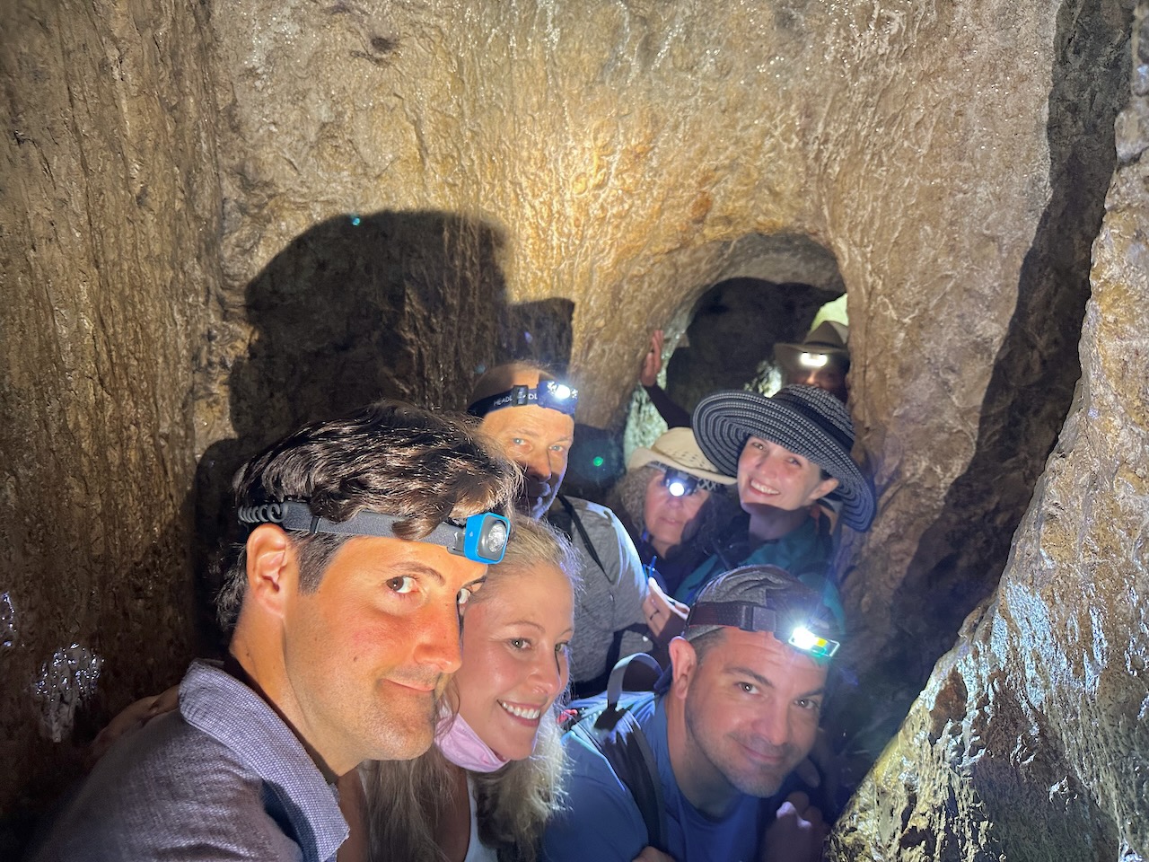 Hezekiah's Tunnel Sept 2025 Israel - Jordan Tour John DeLancey
