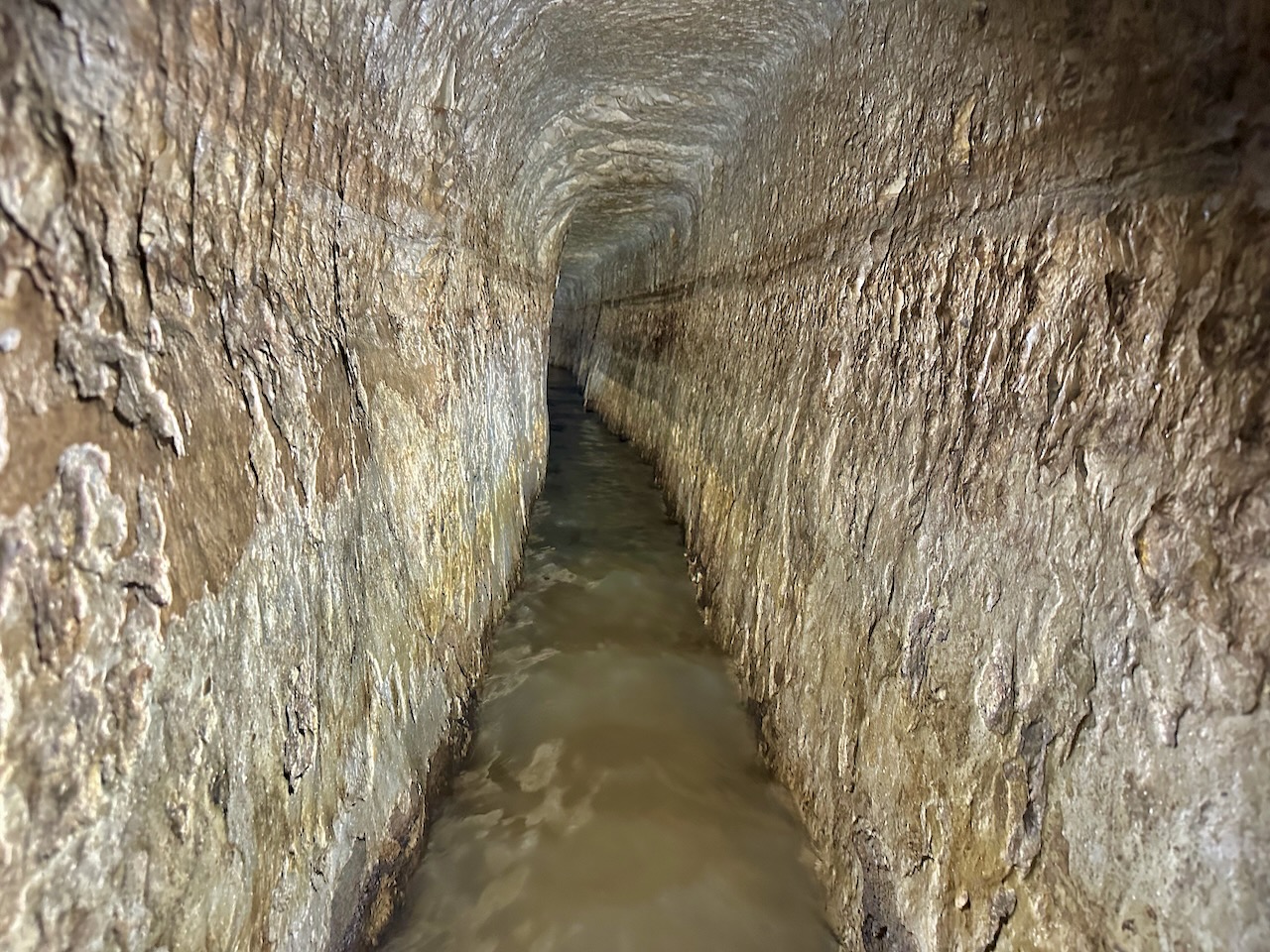 Hezekiah's Tunnel Sept 2025 Israel - Jordan Tour John DeLancey