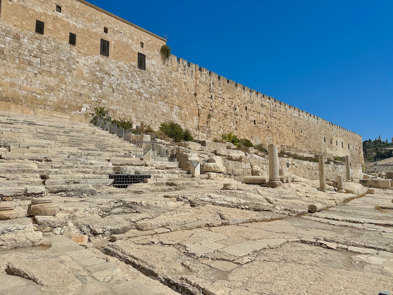 Southern Steps Jerusalem Sept 2025 Israel - Jordan Tour John DeLancey