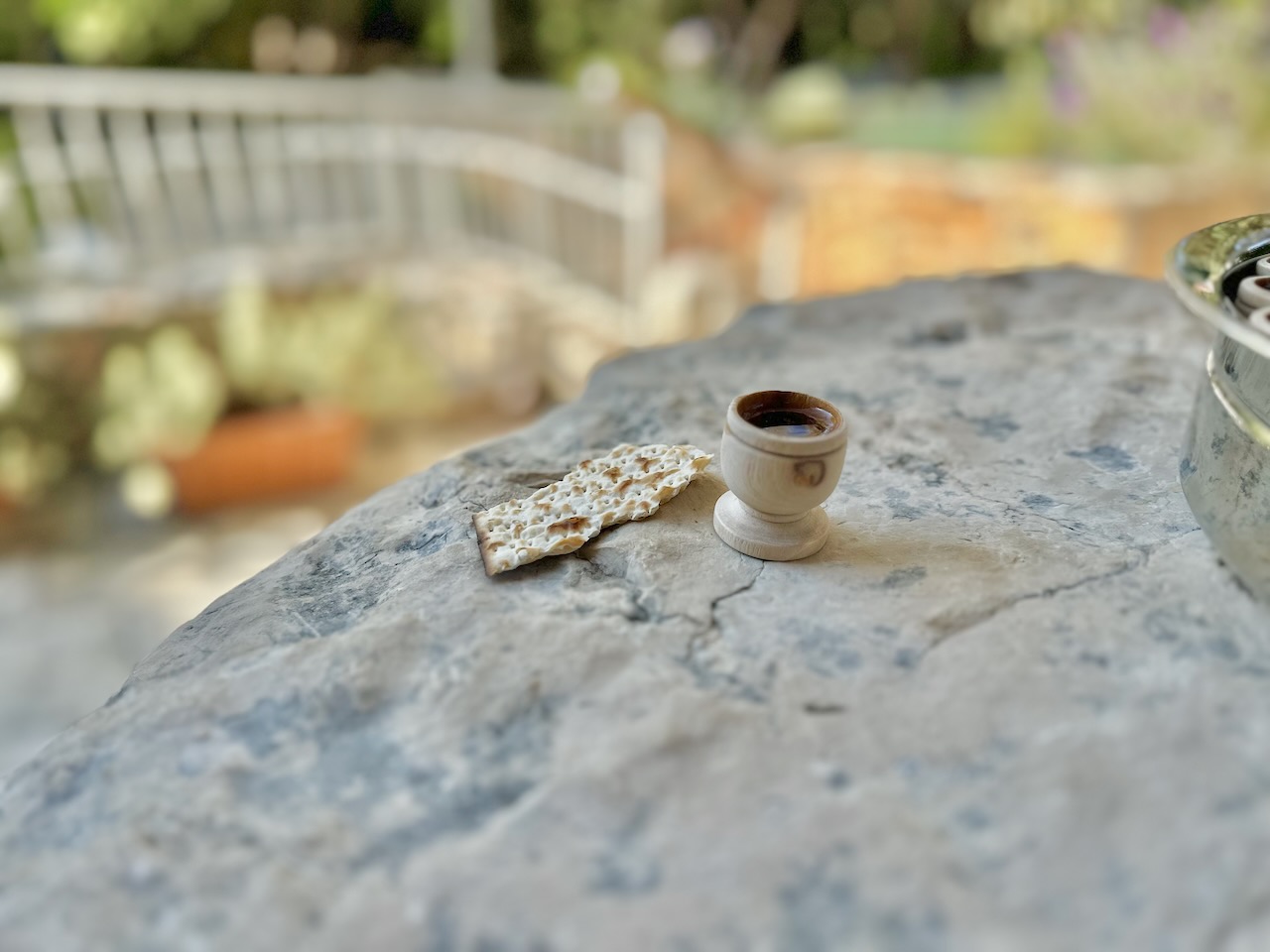 Communion Garden Tomb Sept 2025 Israel Tour John DeLancey