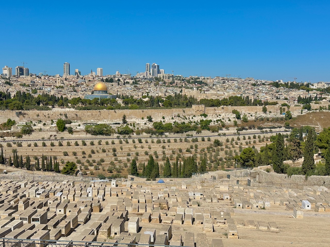 Mt. of Olives Sept 2025 Israel Tour John DeLancey