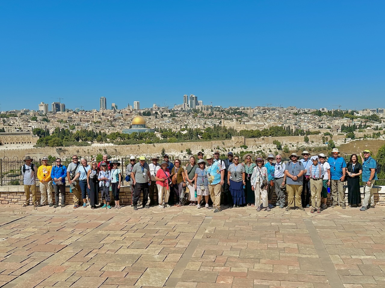 Mt. of Olives Sept 2025 Israel Tour John DeLancey