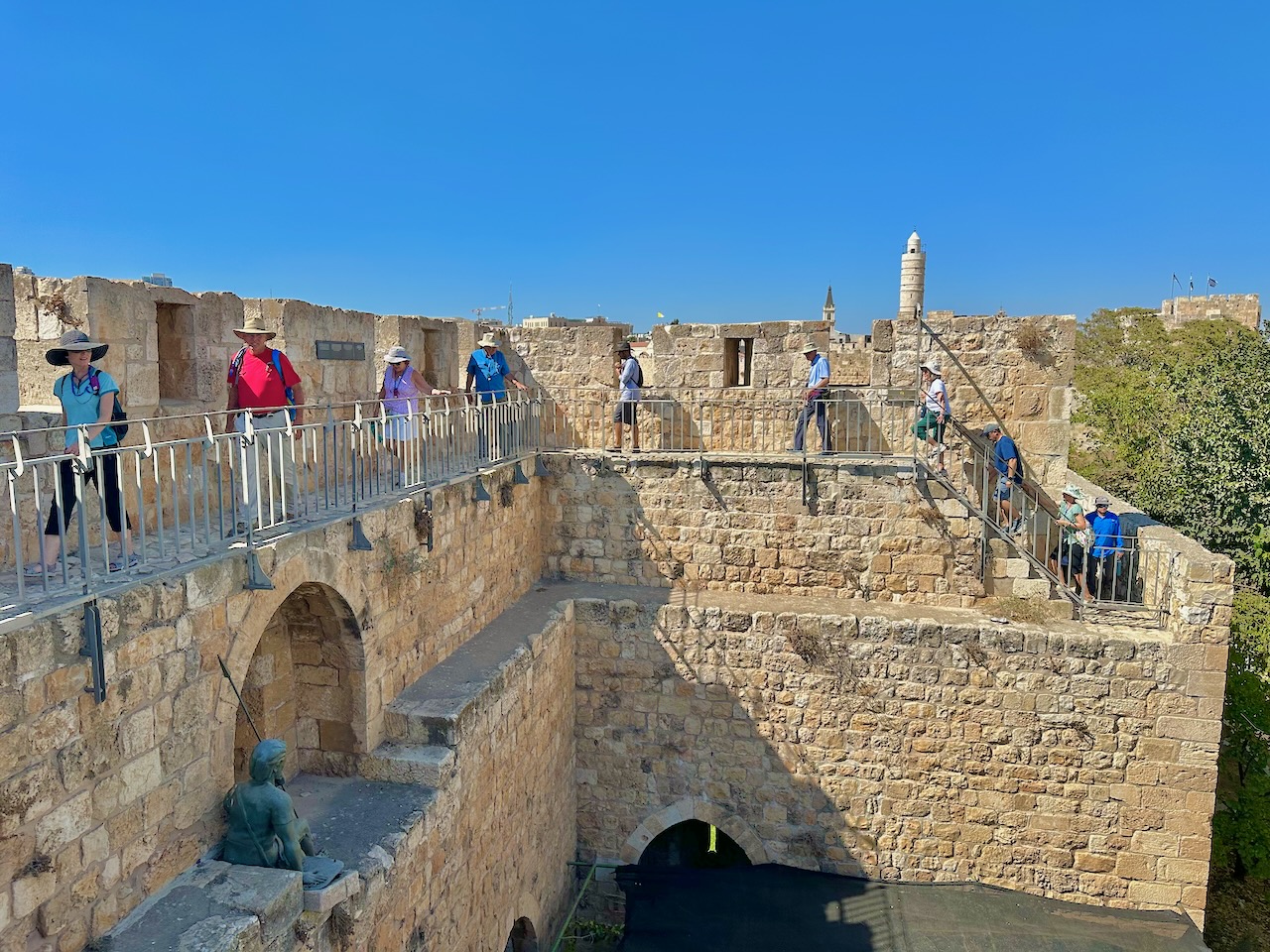 Rampart Walk Sept 2025 Israel Tour John DeLancey