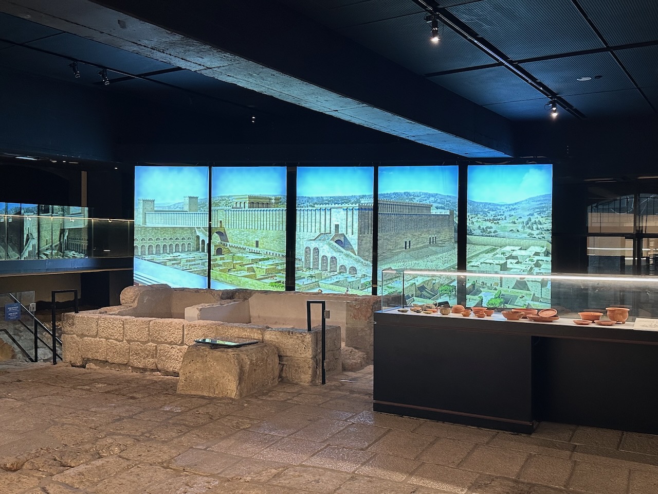 Herodian Mansion Sept 2025 Israel Tour John DeLancey