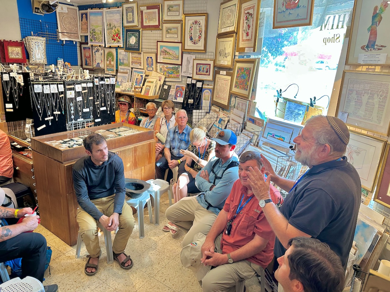 Moshe Shorashim Sept 2025 Israel Tour John DeLancey