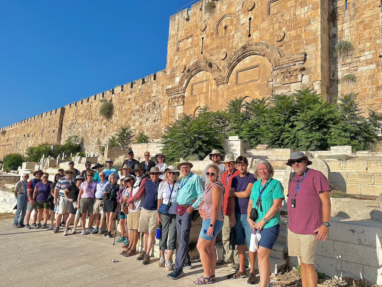 Eastern Gate Jerusalem Sept 2025 Israel Tour John DeLancey