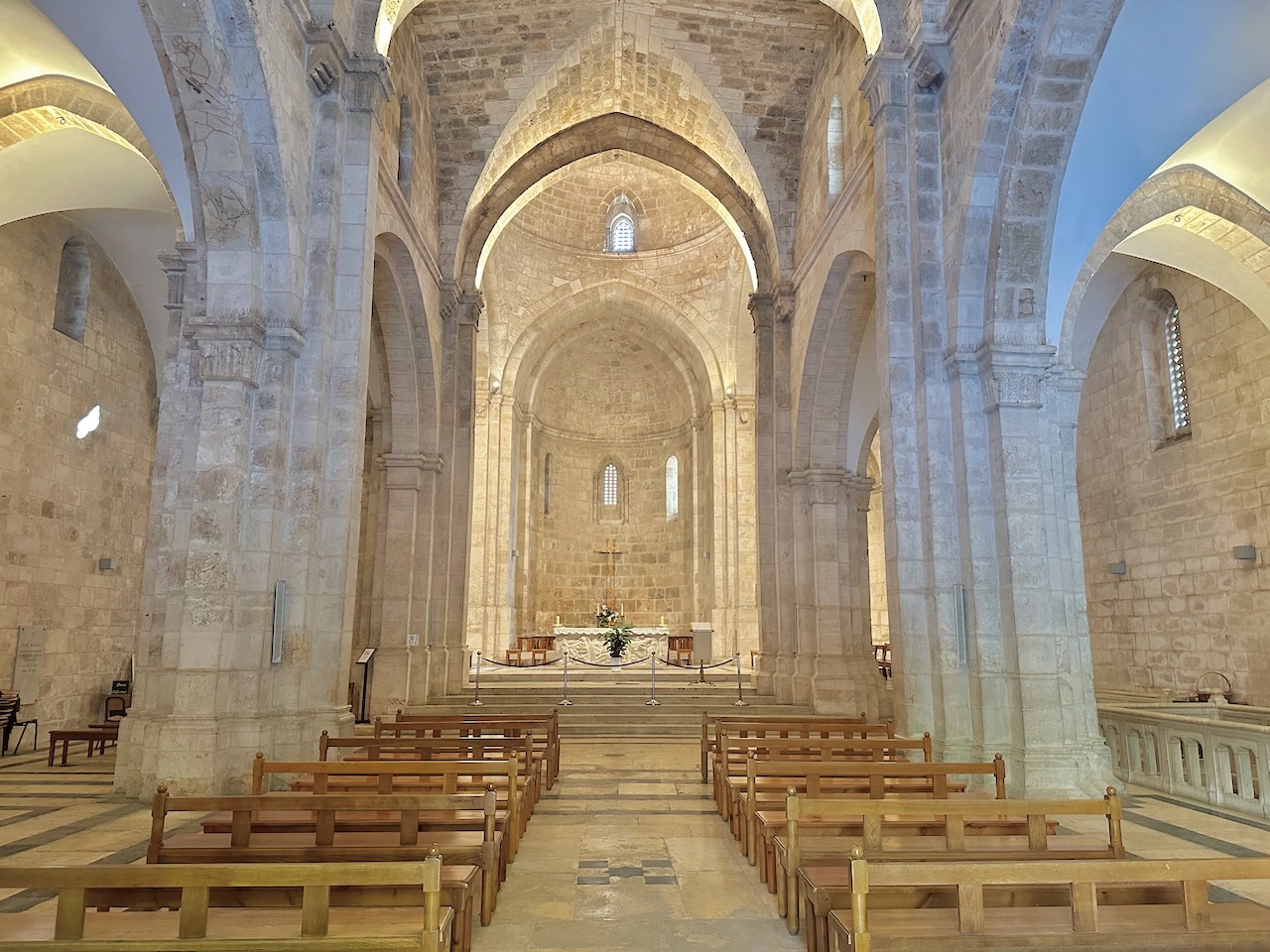 St. Anne's Church Jerusalem Sept 2025 Israel Tour John DeLancey