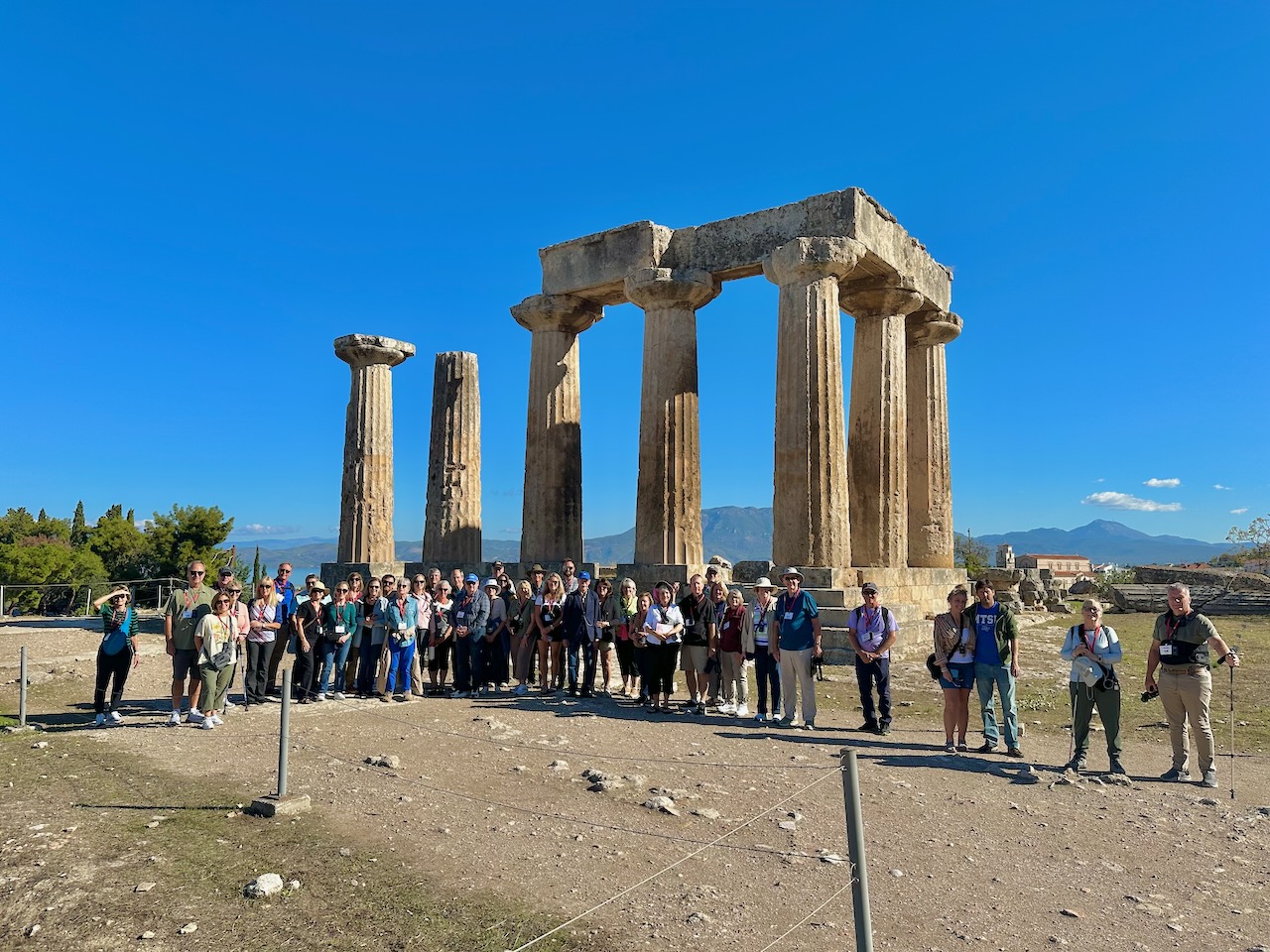 Corinth Greece Tour October 2025 John DeLancey