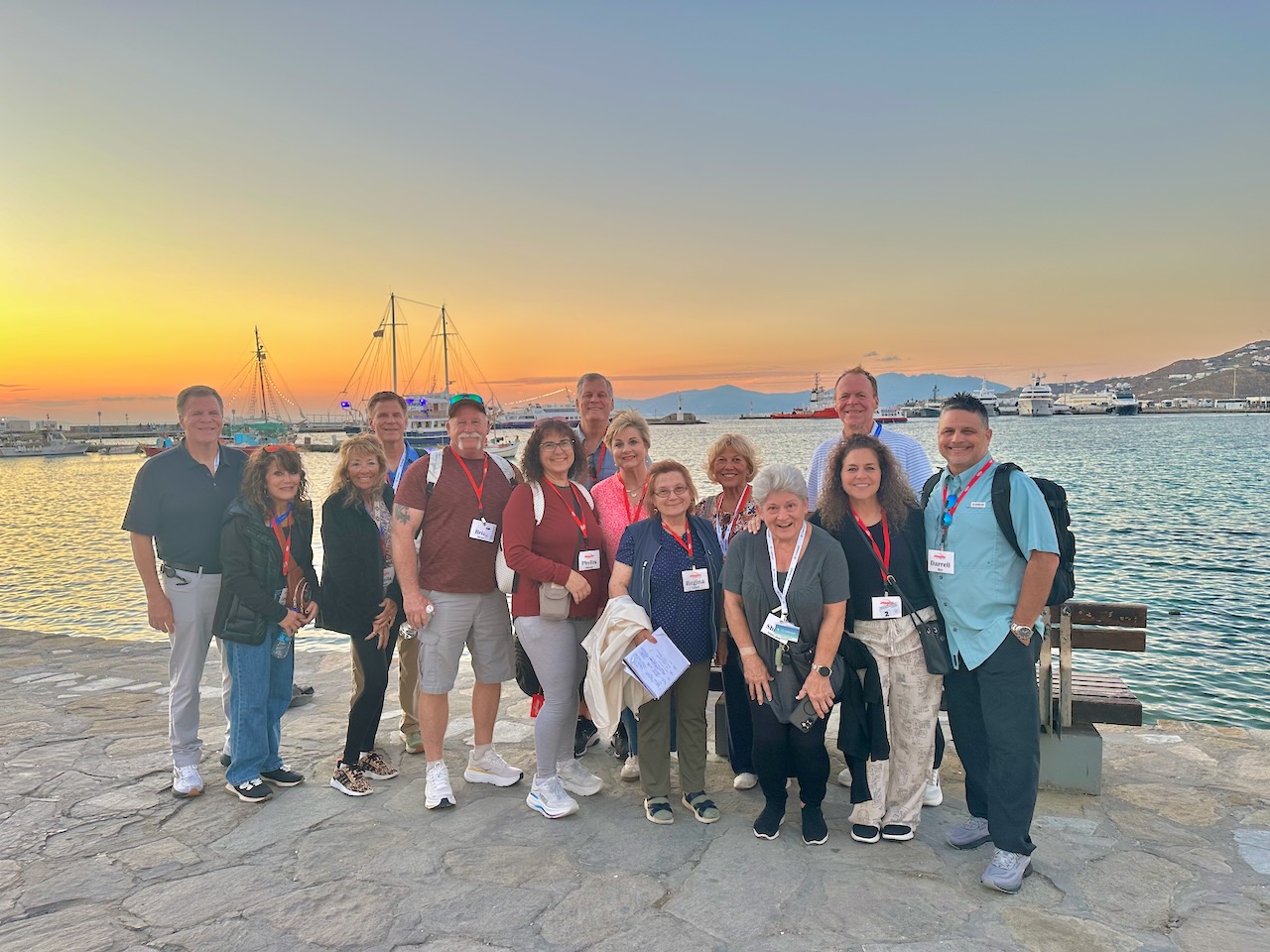 Mykonos Island Greece Tour October 2025 John DeLancey