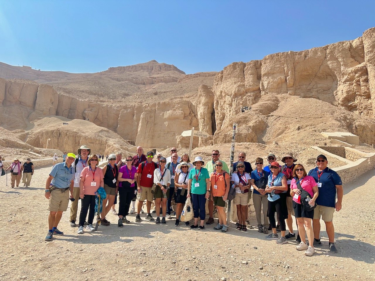 Valley of the Kings Luxor Nov 2025 Egypt-Jordan-Israel Tour John DeLancey
