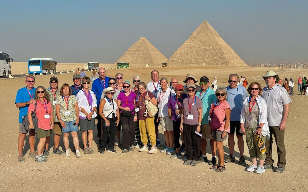 Giza Pyramids Egypt Nov 2025 Egypt-Jordan-Israel Tour John DeLancey