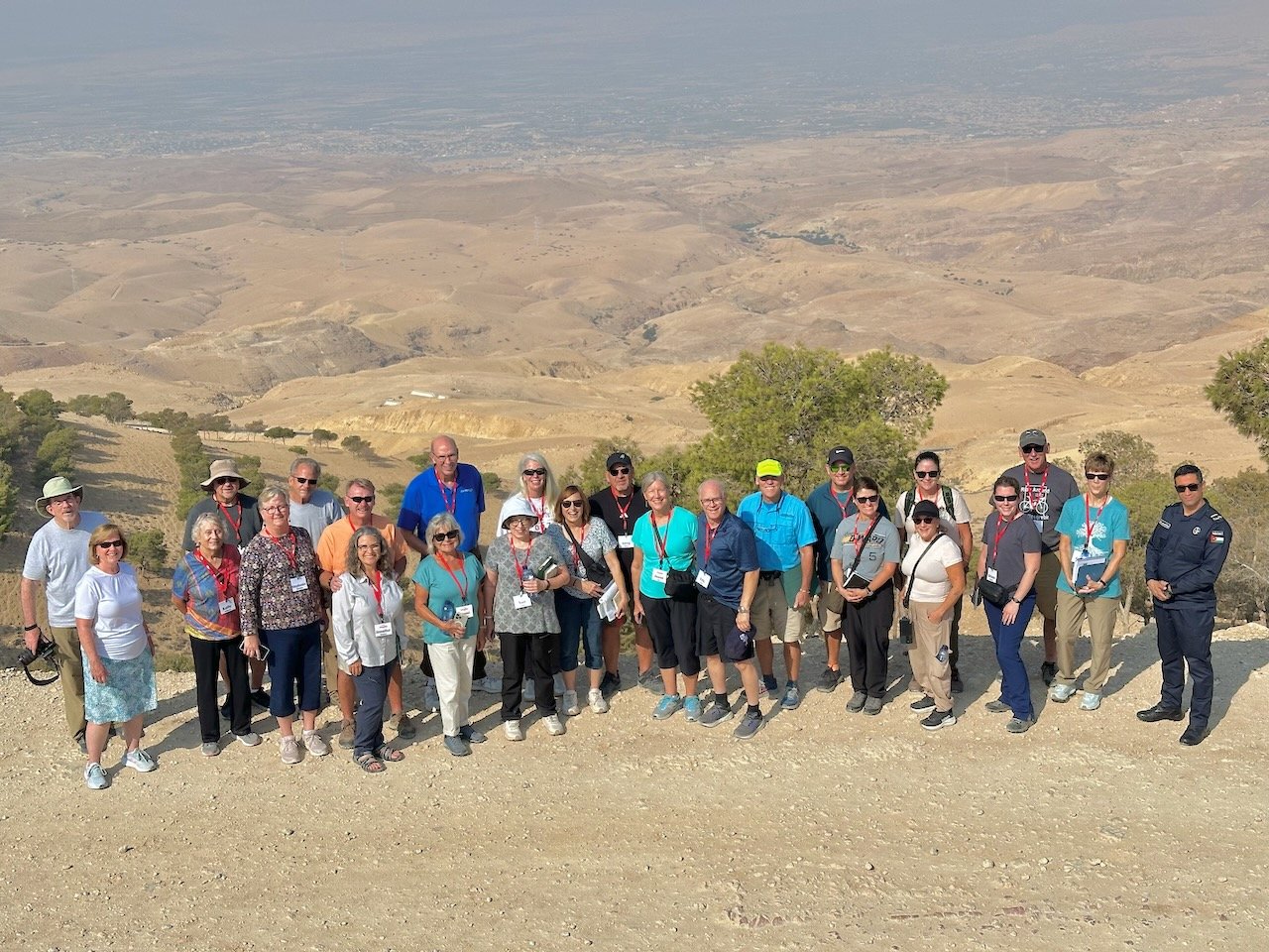 Mt. Nebo Nov 2025 Egypt-Jordan-Israel Tour John DeLancey