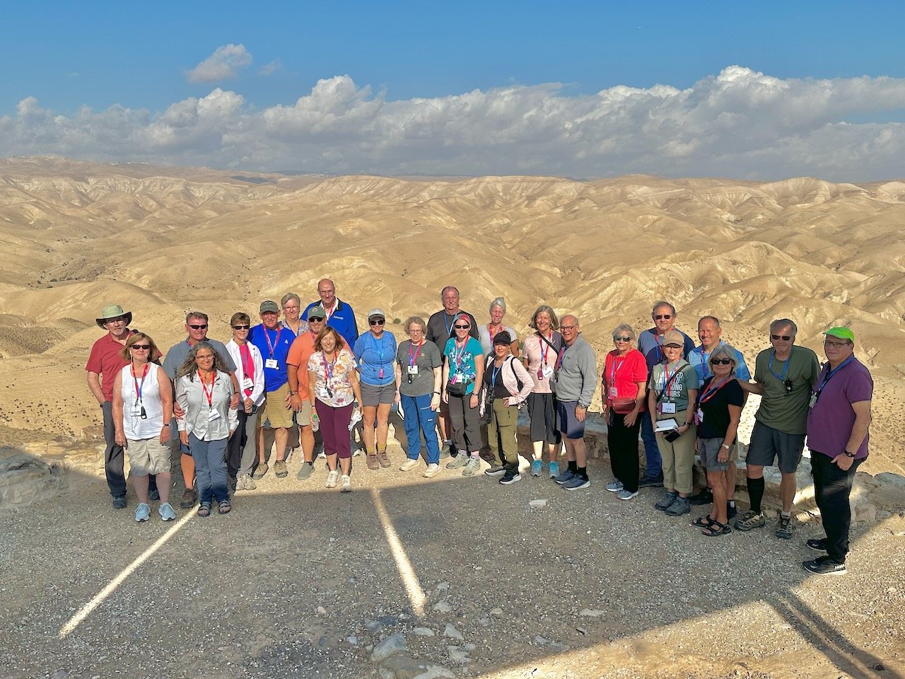 Wadi Qelt Judean Desert Nov 2025 Egypt-Jordan-Israel Tour John DeLancey