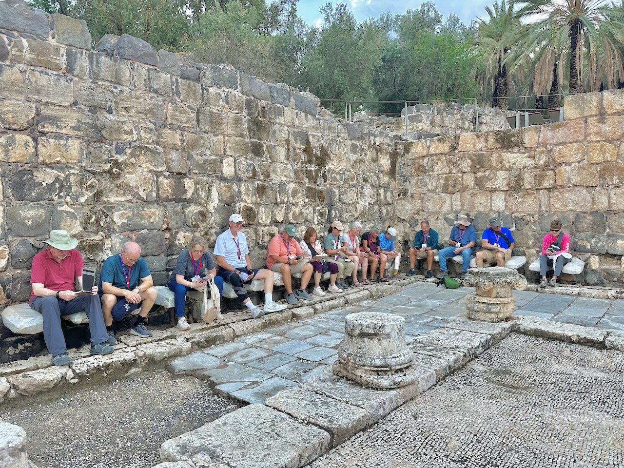 Beth Shean Nov 2025 Egypt-Jordan-Israel Tour John DeLancey