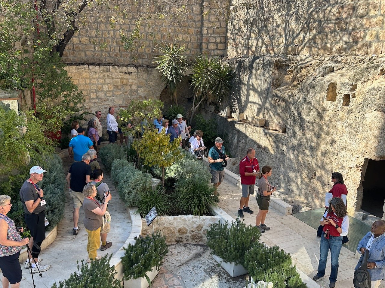 Jerusalem Mt. of Olives Nov 2025 Egypt-Jordan-Israel Tour John DeLancey